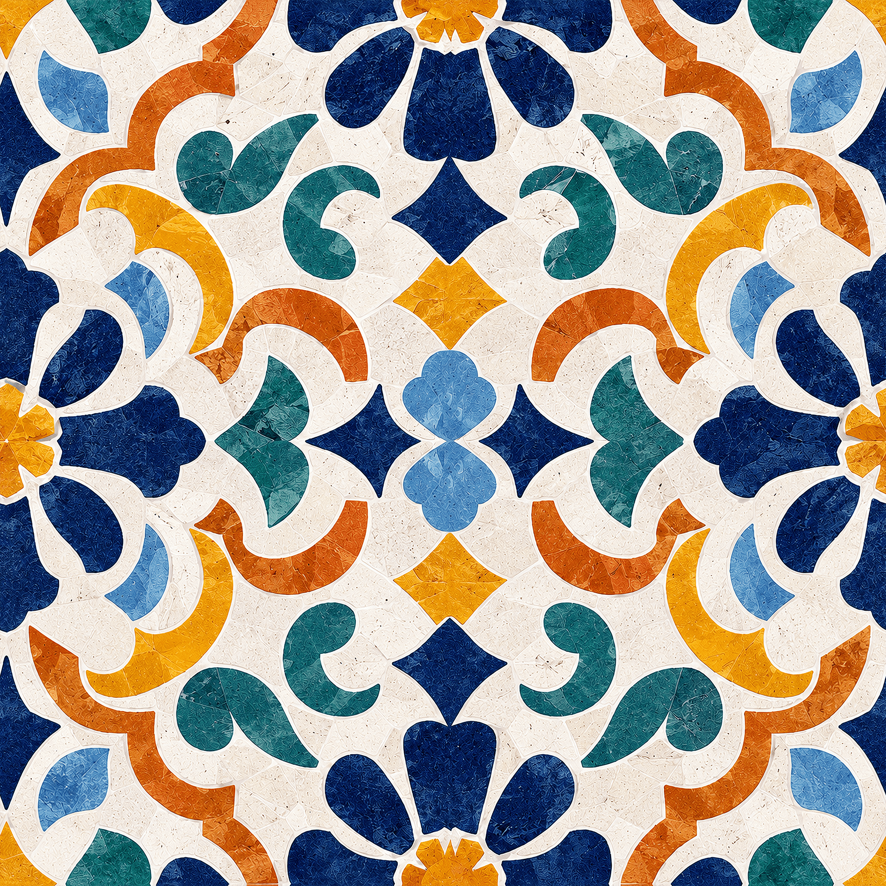 Atelier Mosaic Wallpaper Peel and Stick Wallpaper | Accent Haus