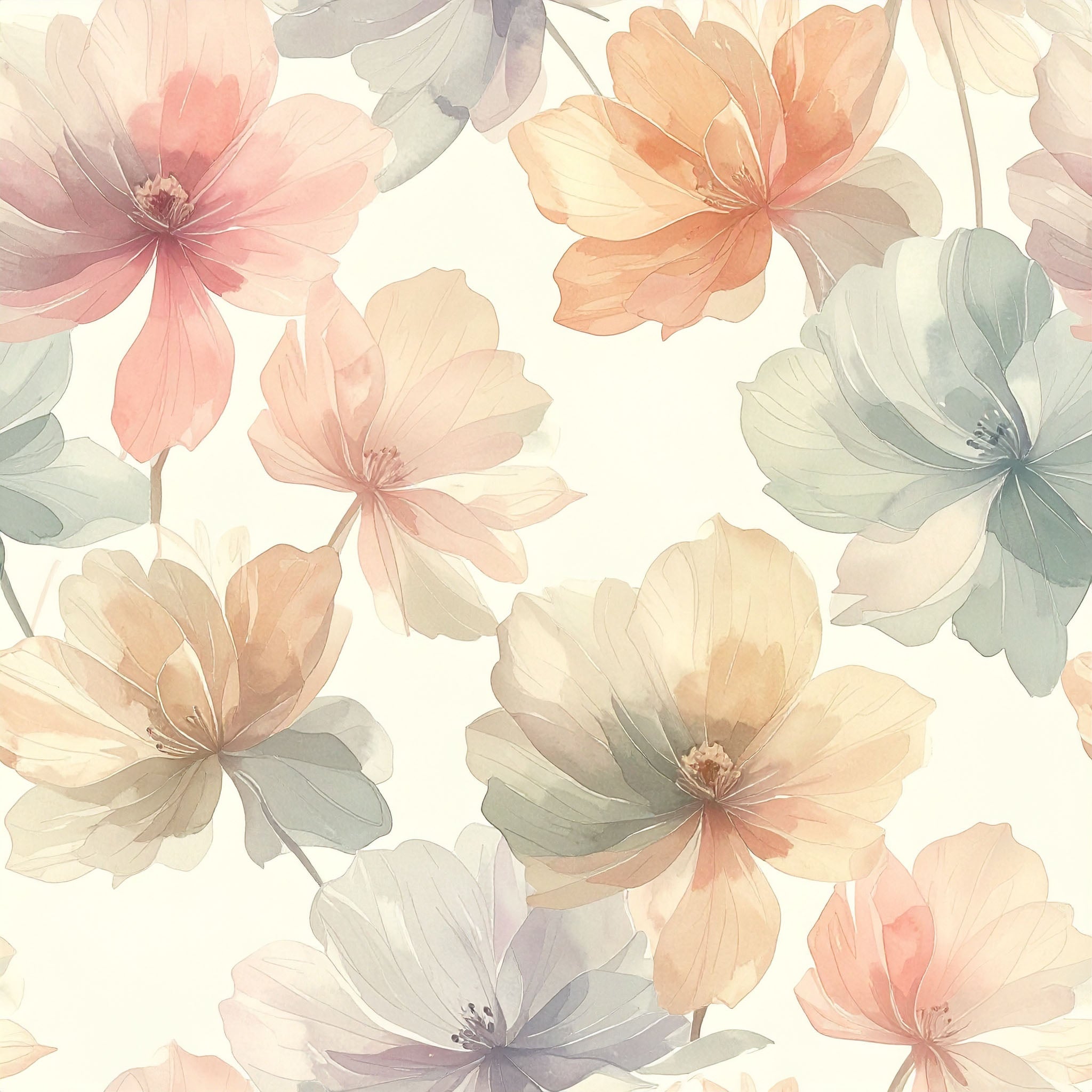 Blossom Breeze Wallpaper Peel and Stick Wallpaper | Accent Haus