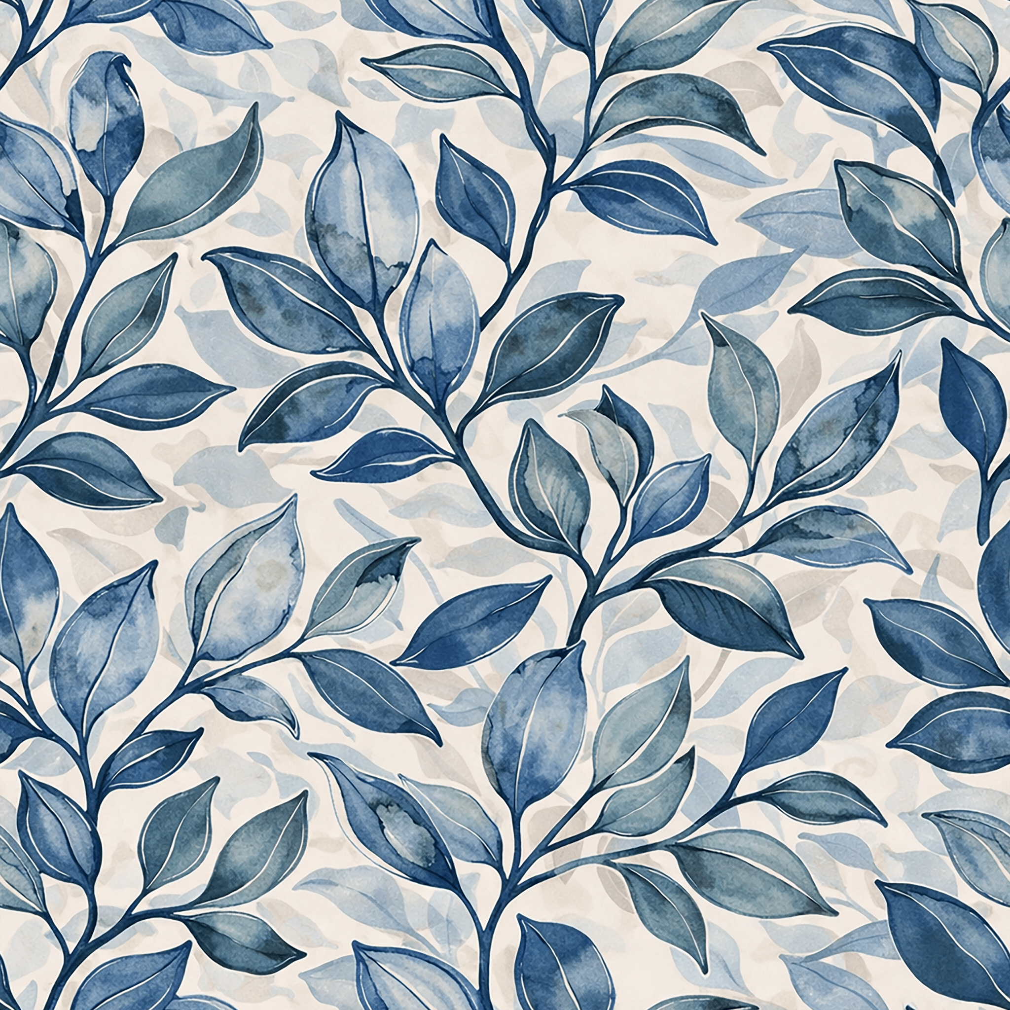 Blue Willow Reverie Wallpaper Peel and Stick Wallpaper | Accent Haus