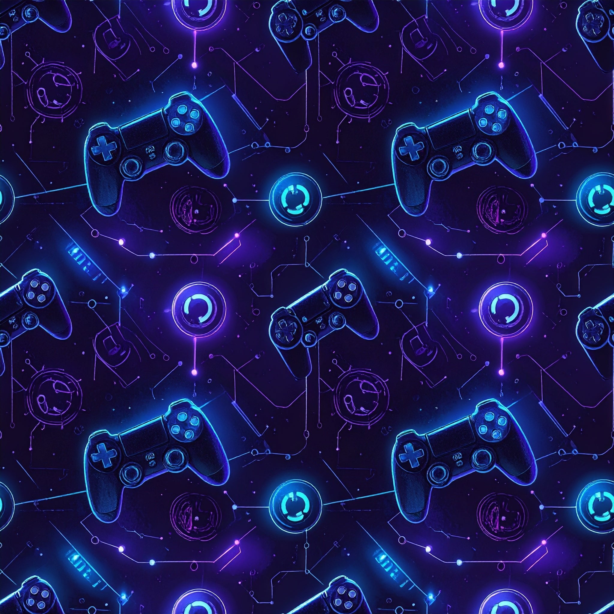 Gamer Energy Circuit Wallpaper Peel and Stick Wallpaper | Accent Haus
