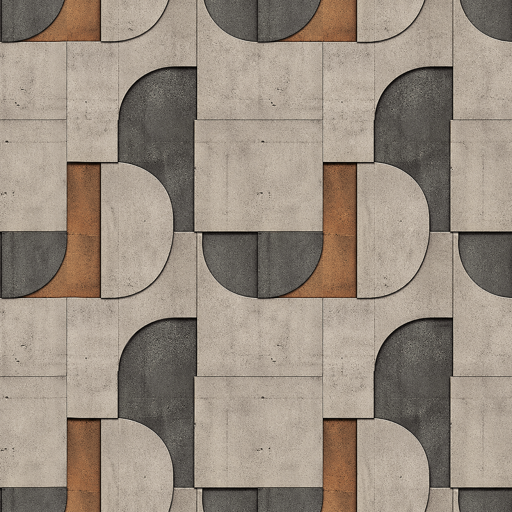 Industrial Concrete Texture Wallpaper Peel and Stick Wallpaper | Accent Haus