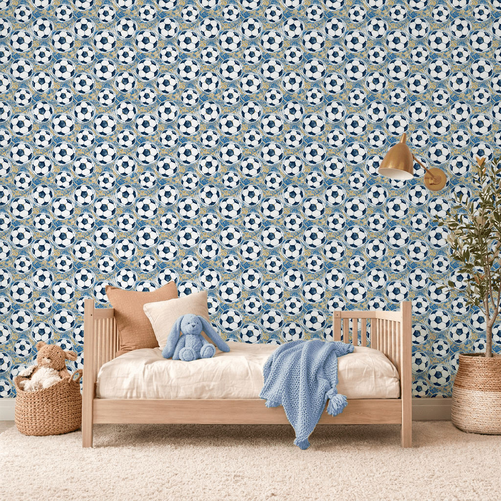 Urban Sketch Kick Wallpaper Peel and Stick Wallpaper | Accent Haus
