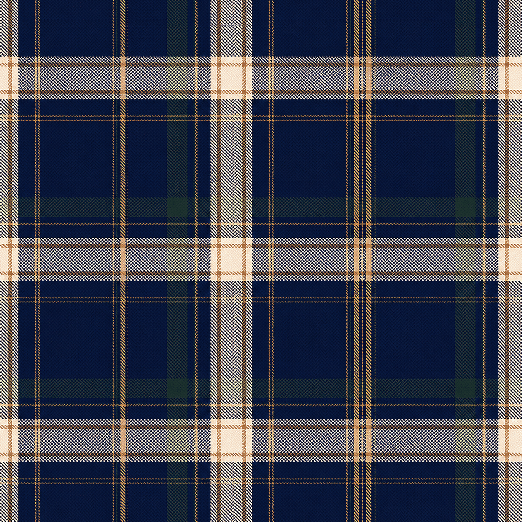 Library Plaid Navy Wallpaper Peel and Stick Wallpaper | Accent Haus