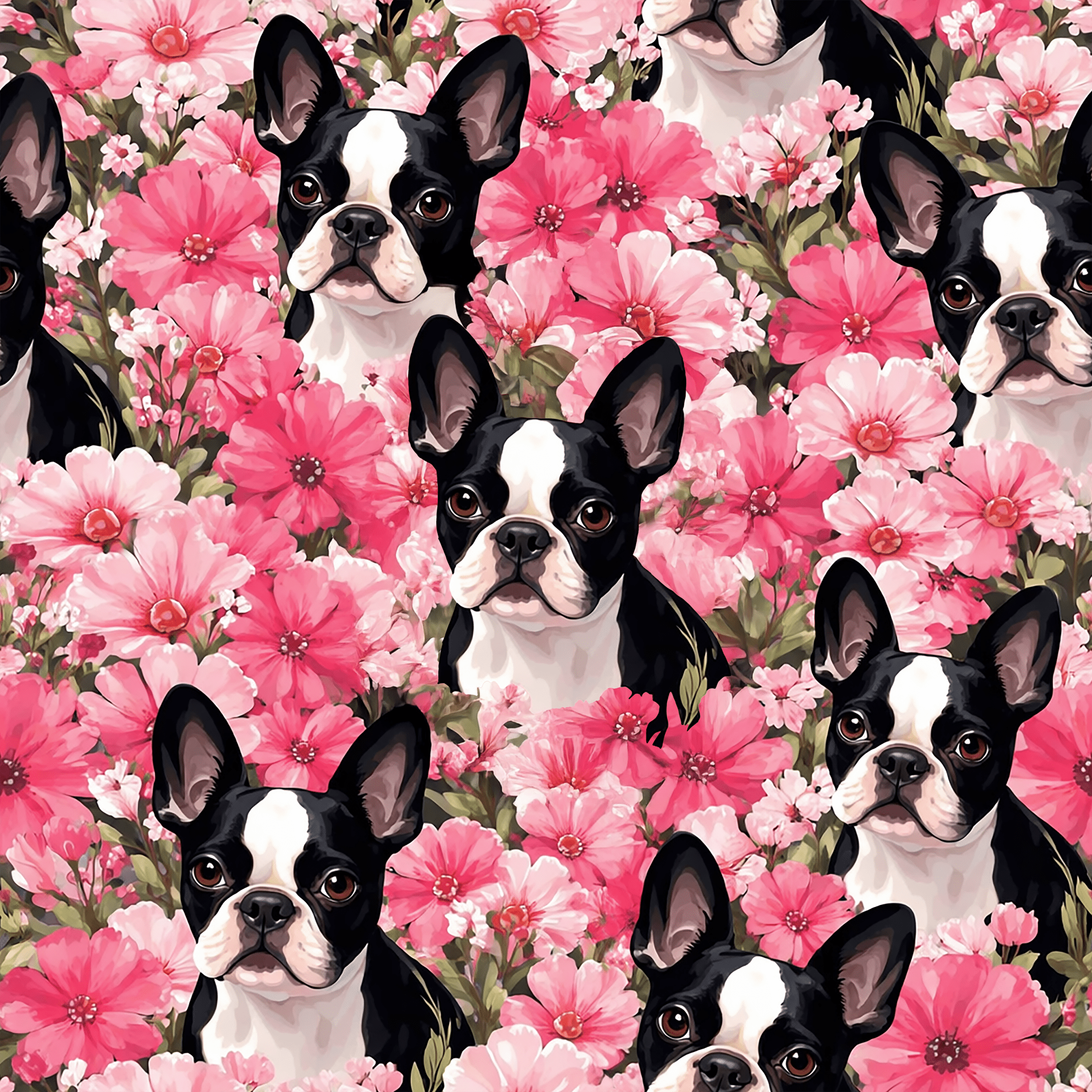 Petals & Paws Harmony Wallpaper Peel and Stick Wallpaper | Accent Haus