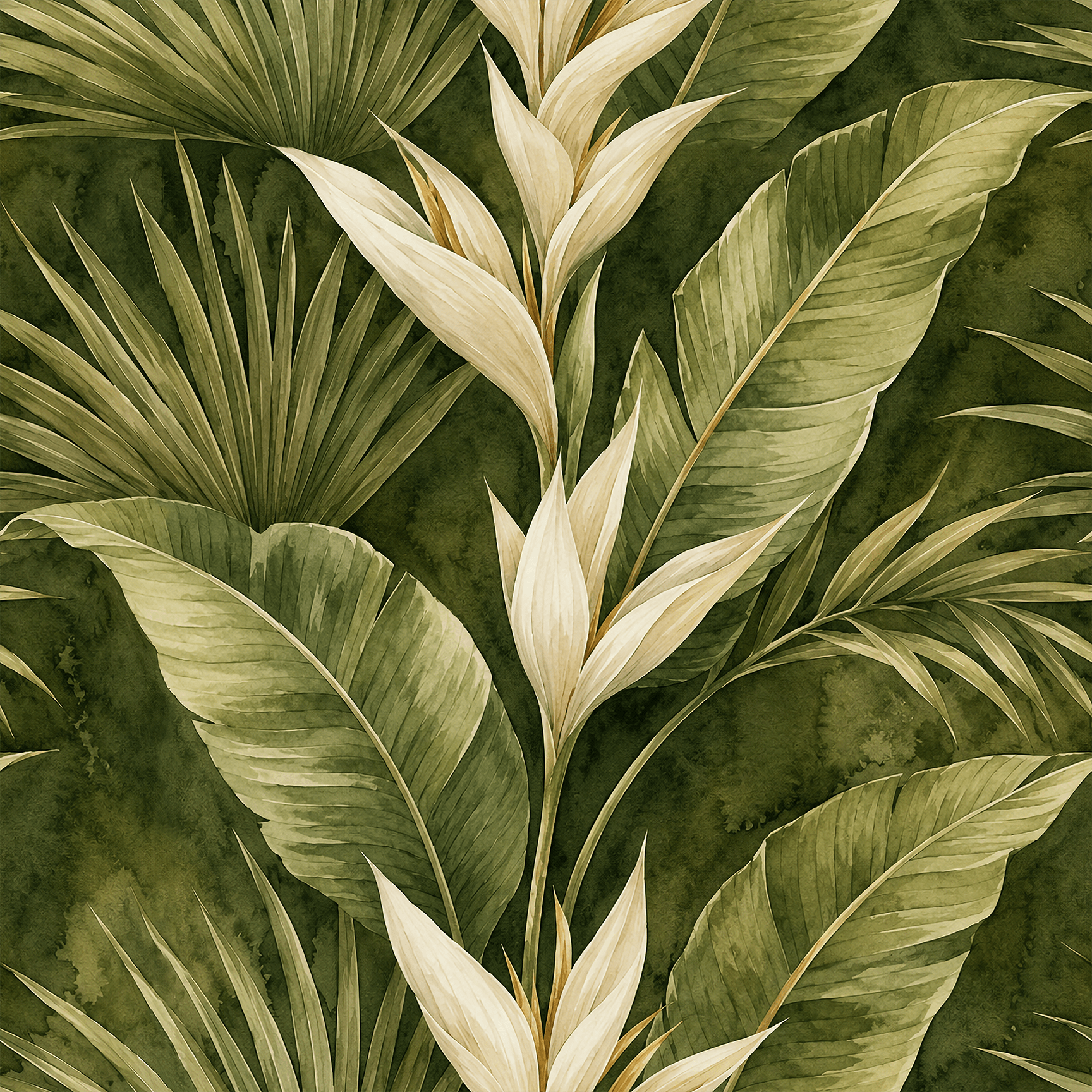 Velvet Moss Wallpaper Peel and Stick Wallpaper | Accent Haus