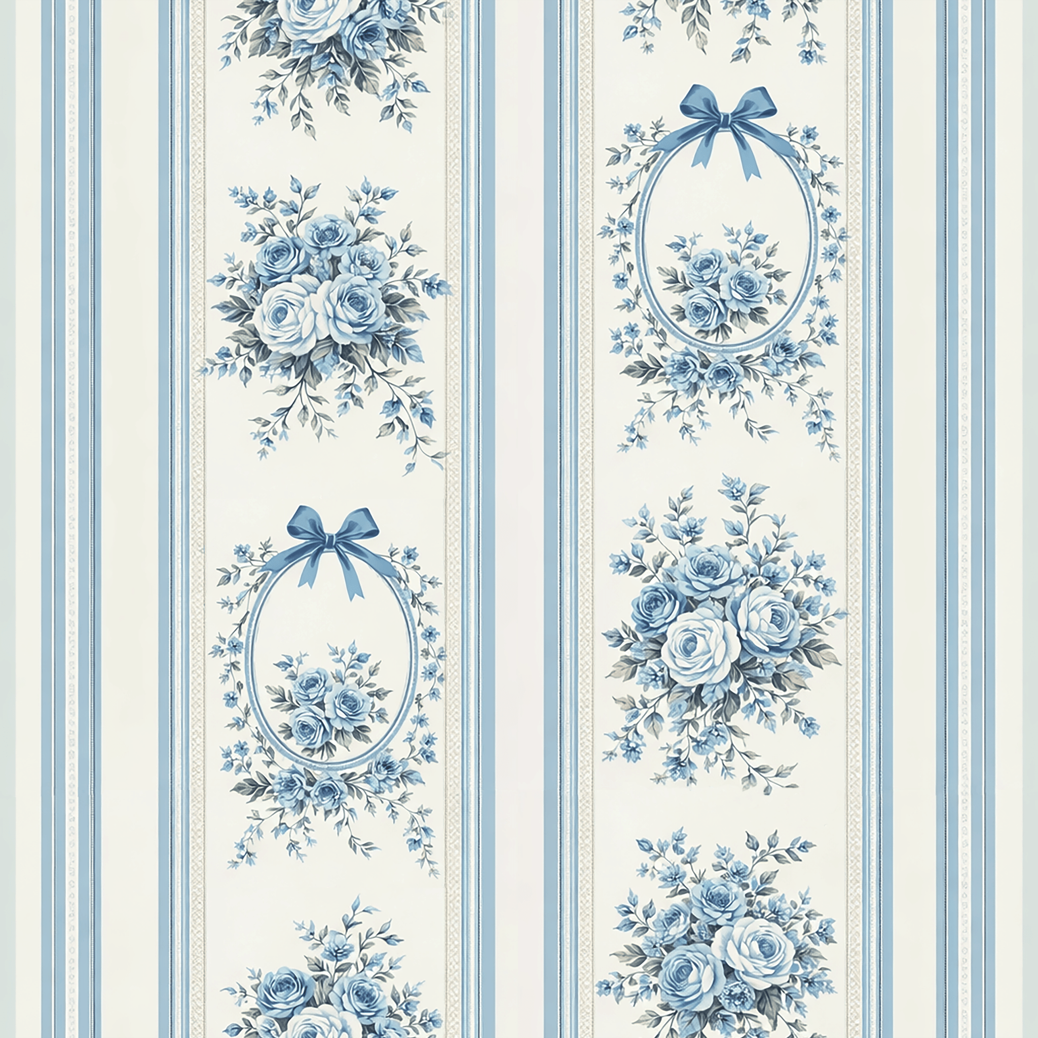 Victorian Sky Bloom Wallpaper Peel and Stick Wallpaper | Accent Haus