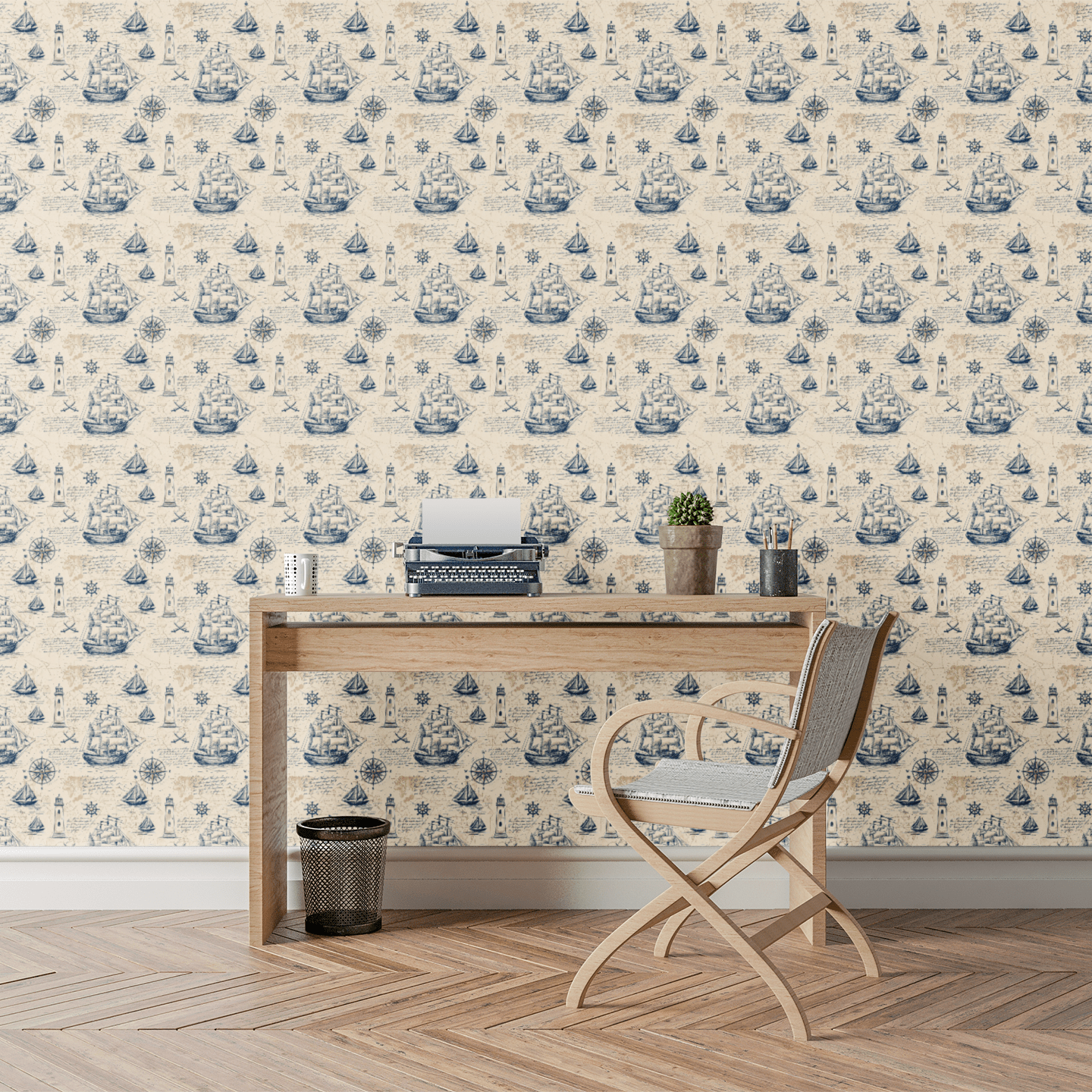 Atlas Map Vintage Wallpaper Peel and Stick Wallpaper | Accent Haus