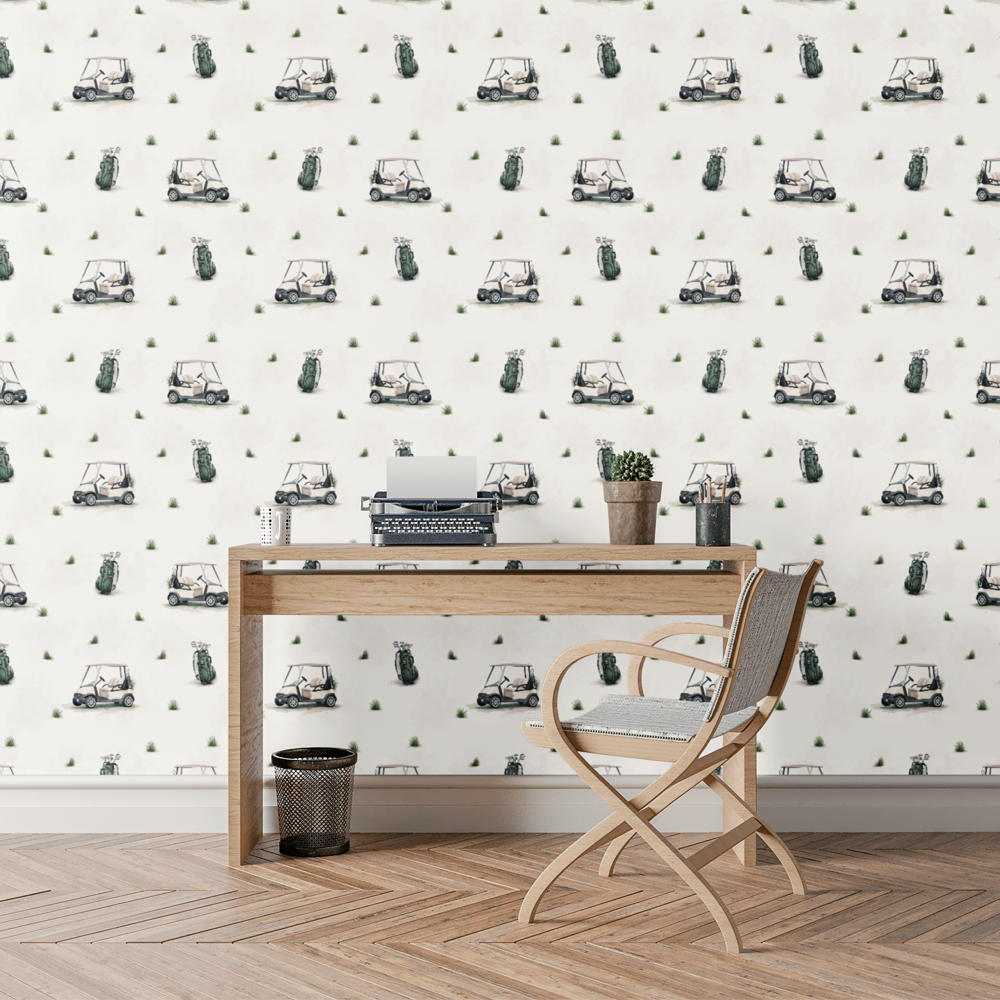 Cartpath Calm Wallpaper Peel and Stick Wallpaper | Accent Haus