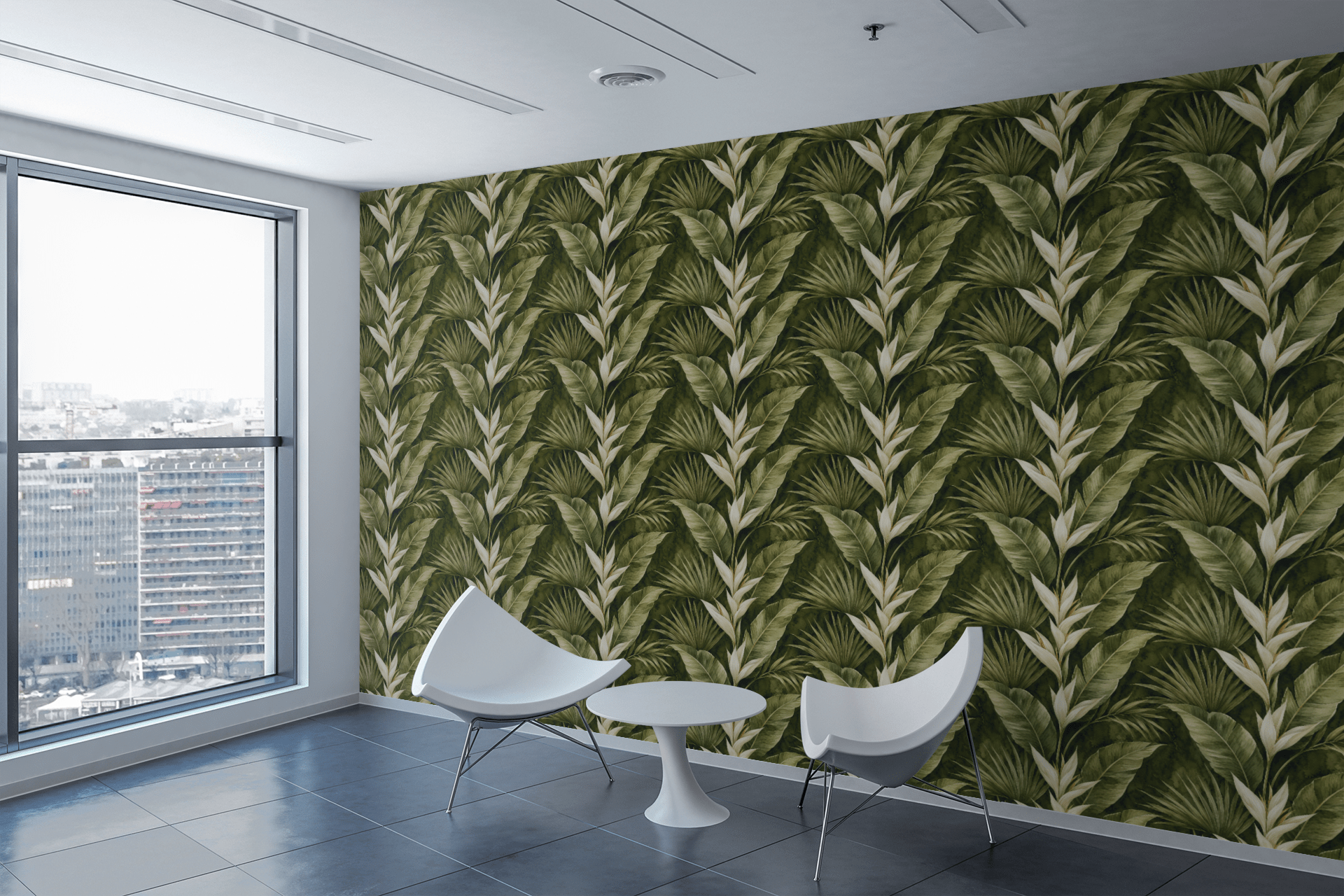 Velvet Moss Wallpaper Peel and Stick Wallpaper | Accent Haus