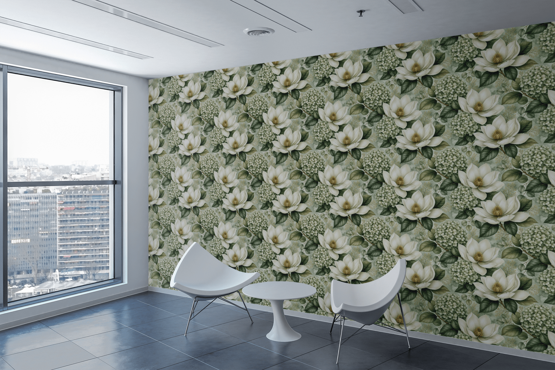 Smoke & Sage Wallpaper Peel and Stick Wallpaper | Accent Haus