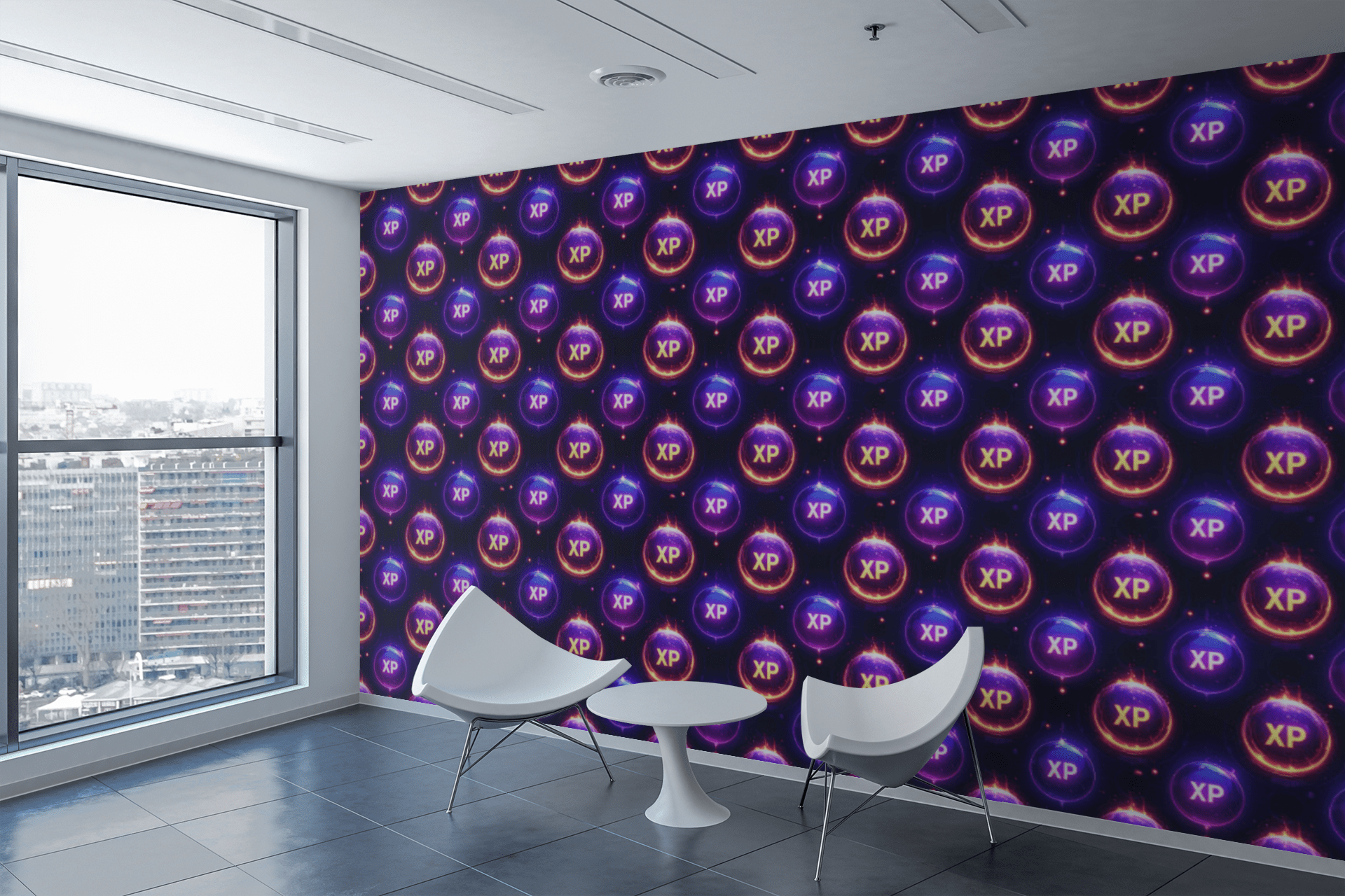 XP Orb Collection Field Wallpaper Peel and Stick Wallpaper | Accent Haus
