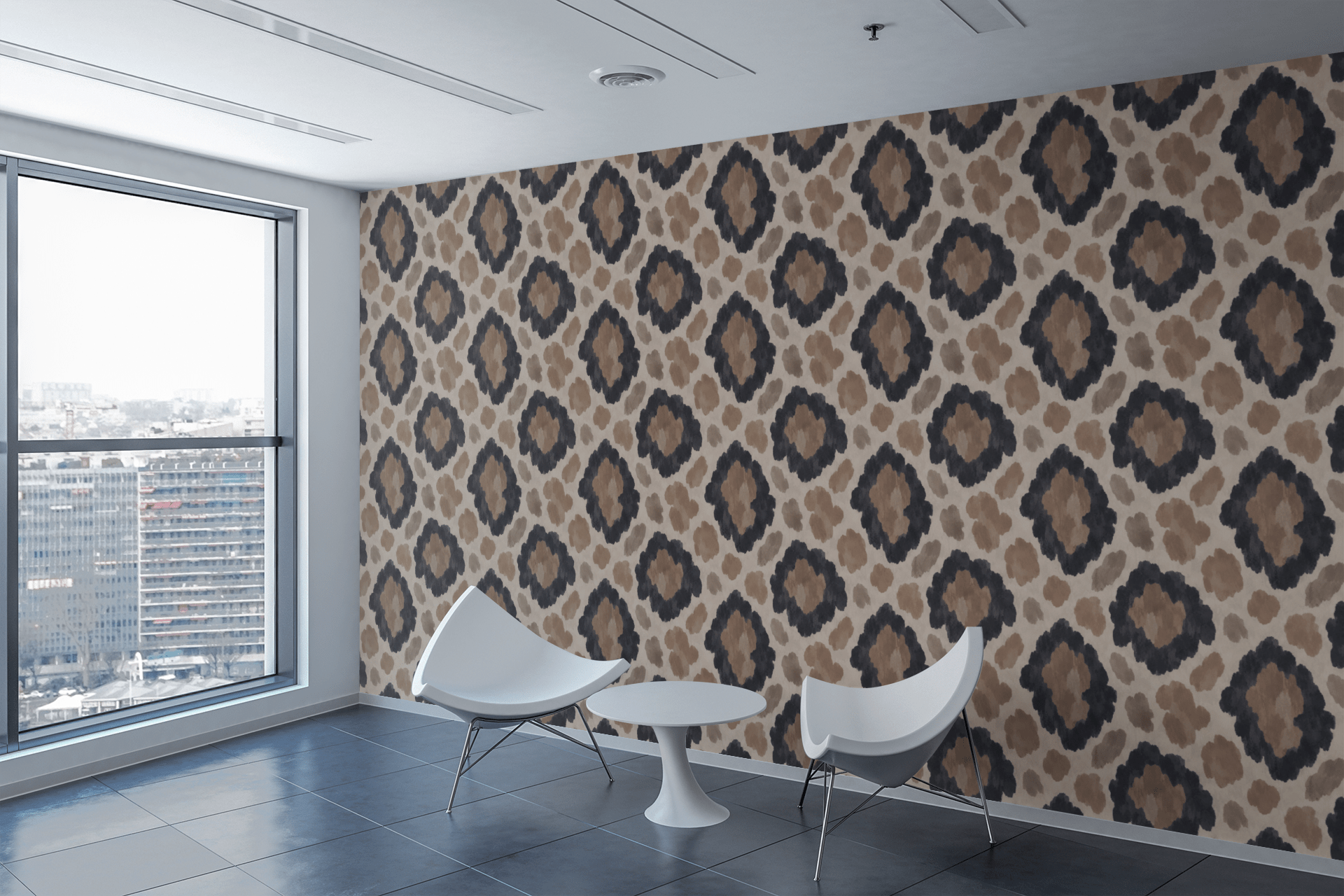 Quiet Leopard Wallpaper Peel and Stick Wallpaper | Accent Haus