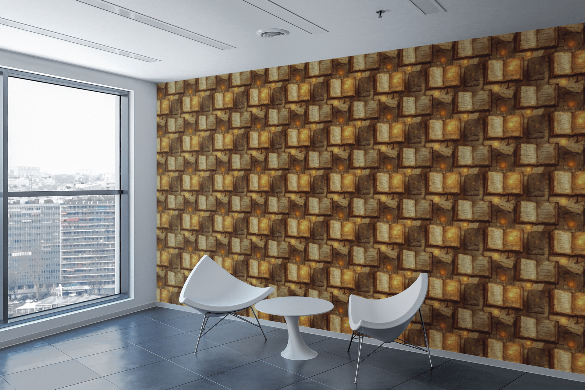 Ancient Quest Journal Pages Wallpaper Peel and Stick Wallpaper | Accent Haus
