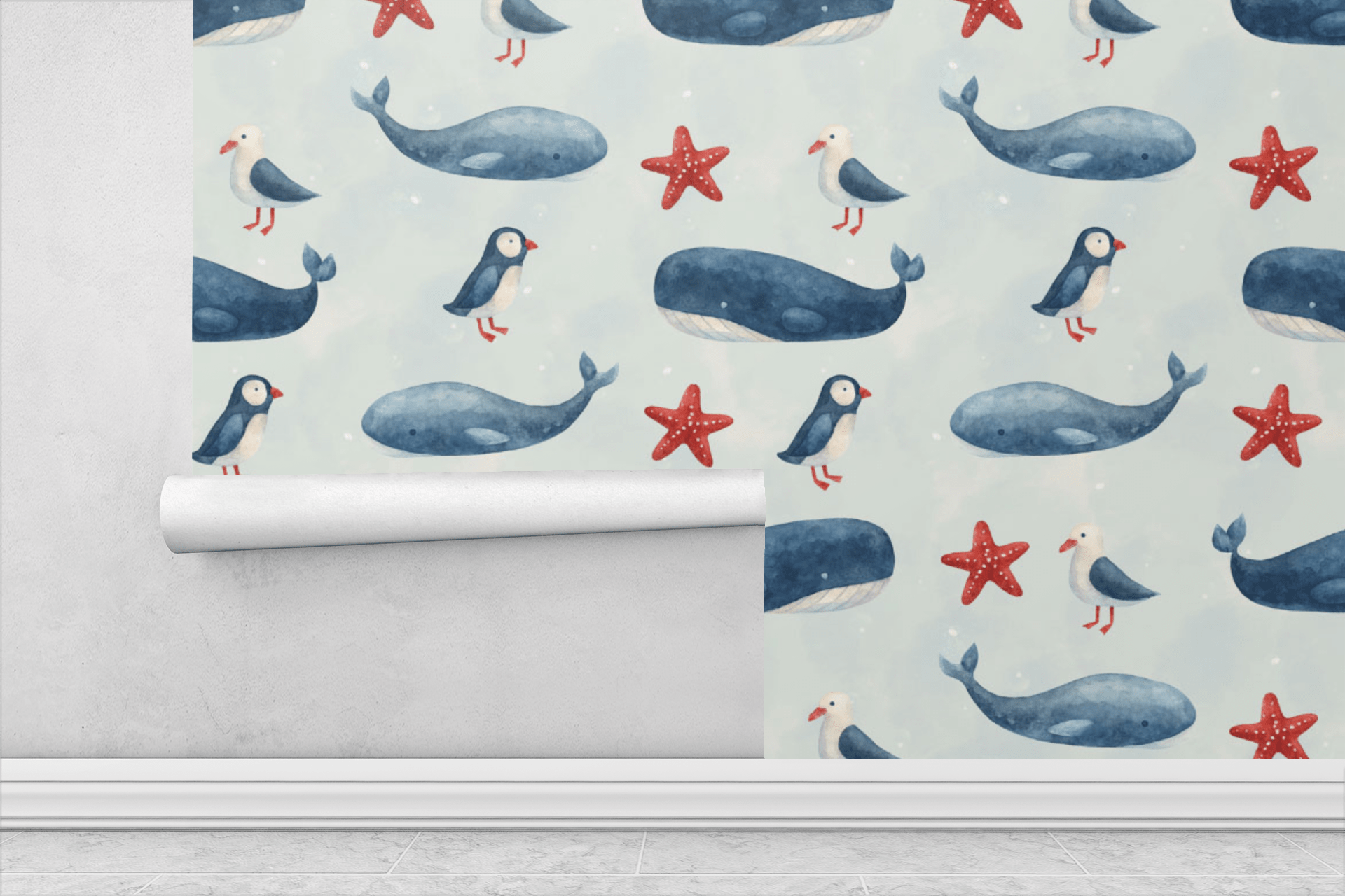 Seas & Shores Wallpaper Peel and Stick Wallpaper | Accent Haus