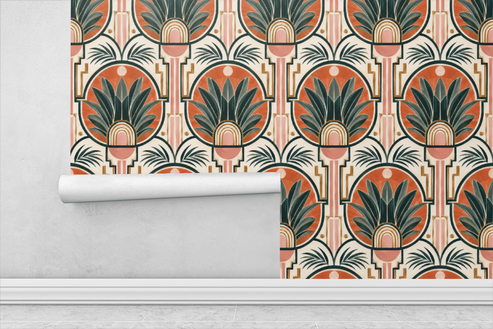 Chalkline Geo Wallpaper Peel and Stick Wallpaper | Accent Haus
