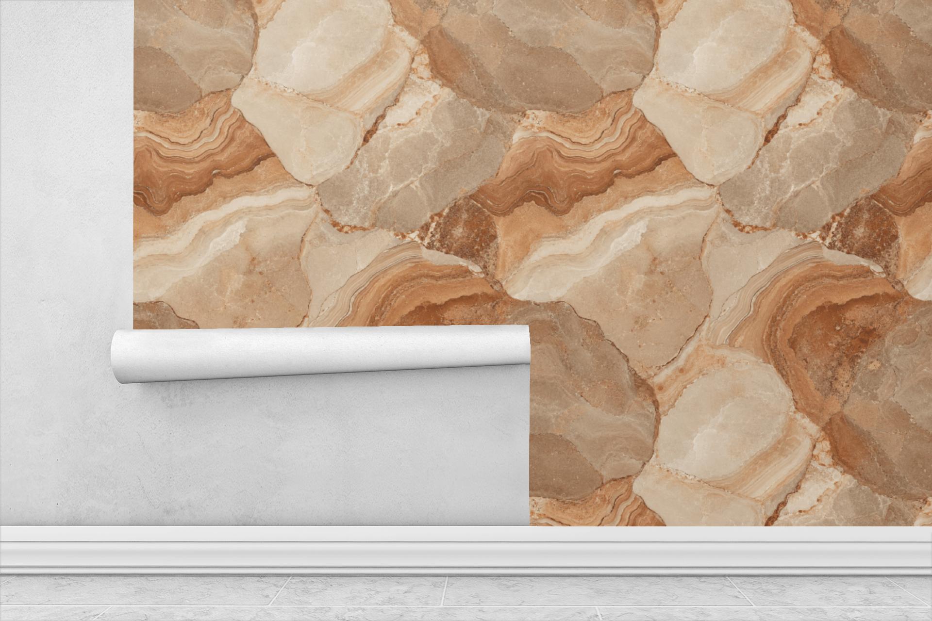 Sculpted Sandstone Wallpaper Peel and Stick Wallpaper | Accent Haus