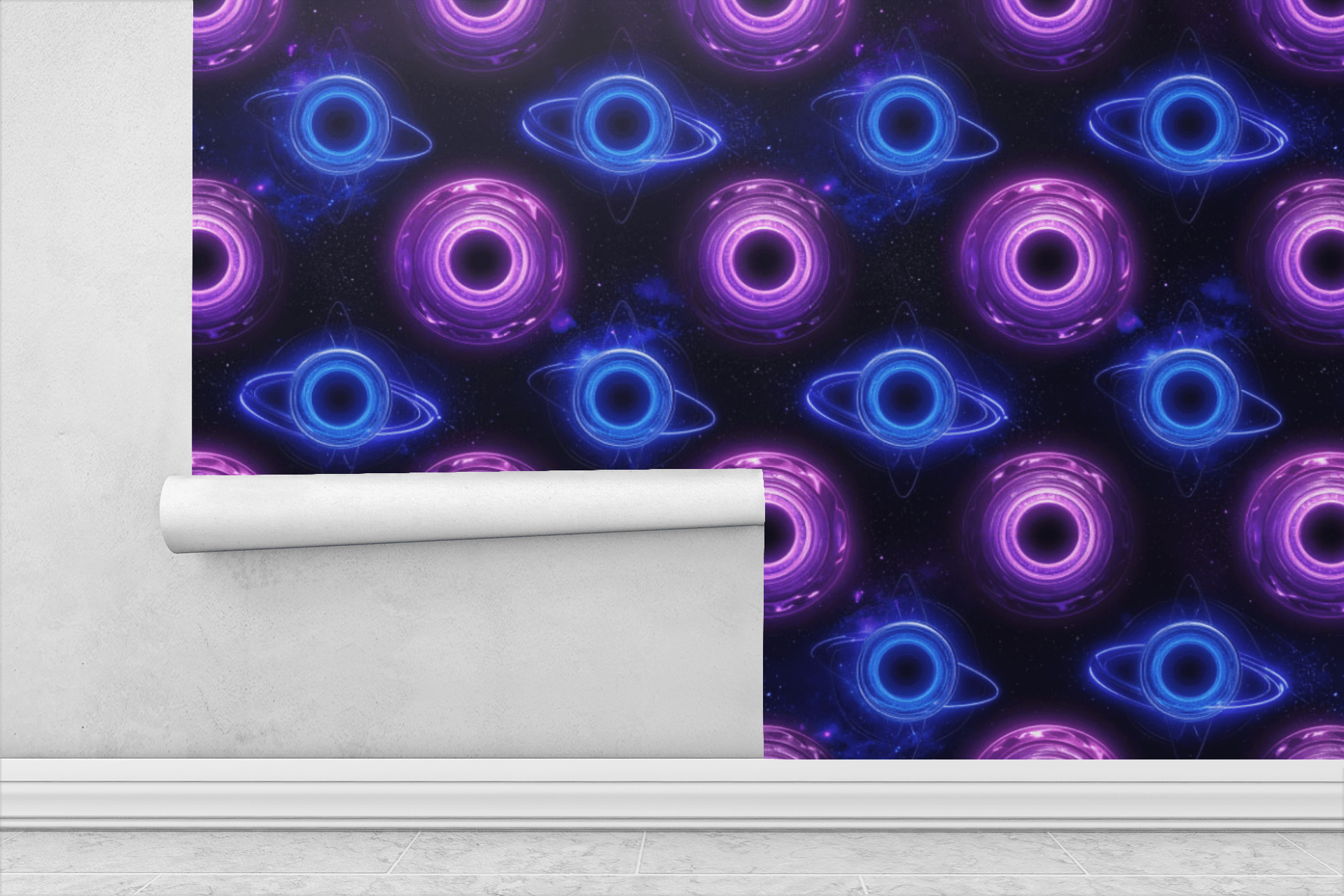 Warp Gate Constellation Wallpaper Peel and Stick Wallpaper | Accent Haus