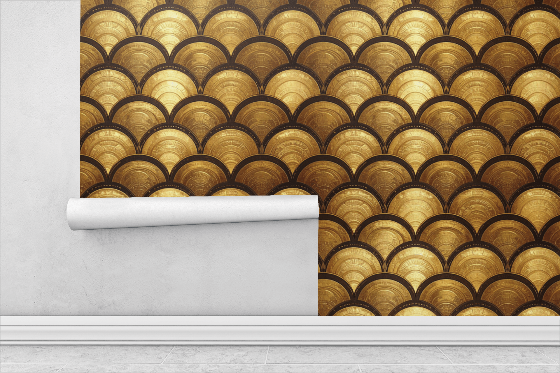 Imperial Brocade Grid Wallpaper Peel and Stick Wallpaper | Accent Haus