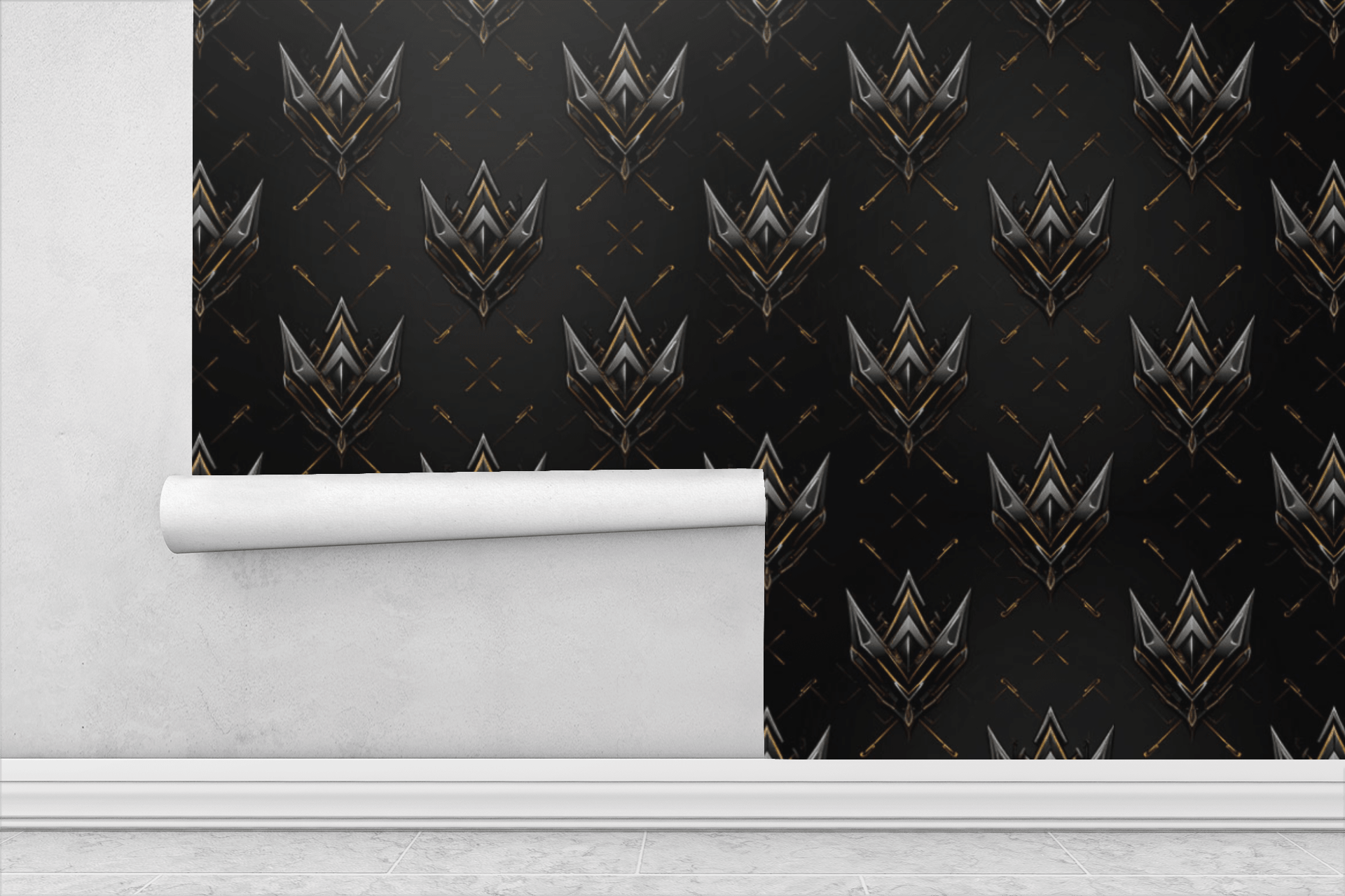 Champion Crown Circuit Wallpaper Peel and Stick Wallpaper | Accent Haus
