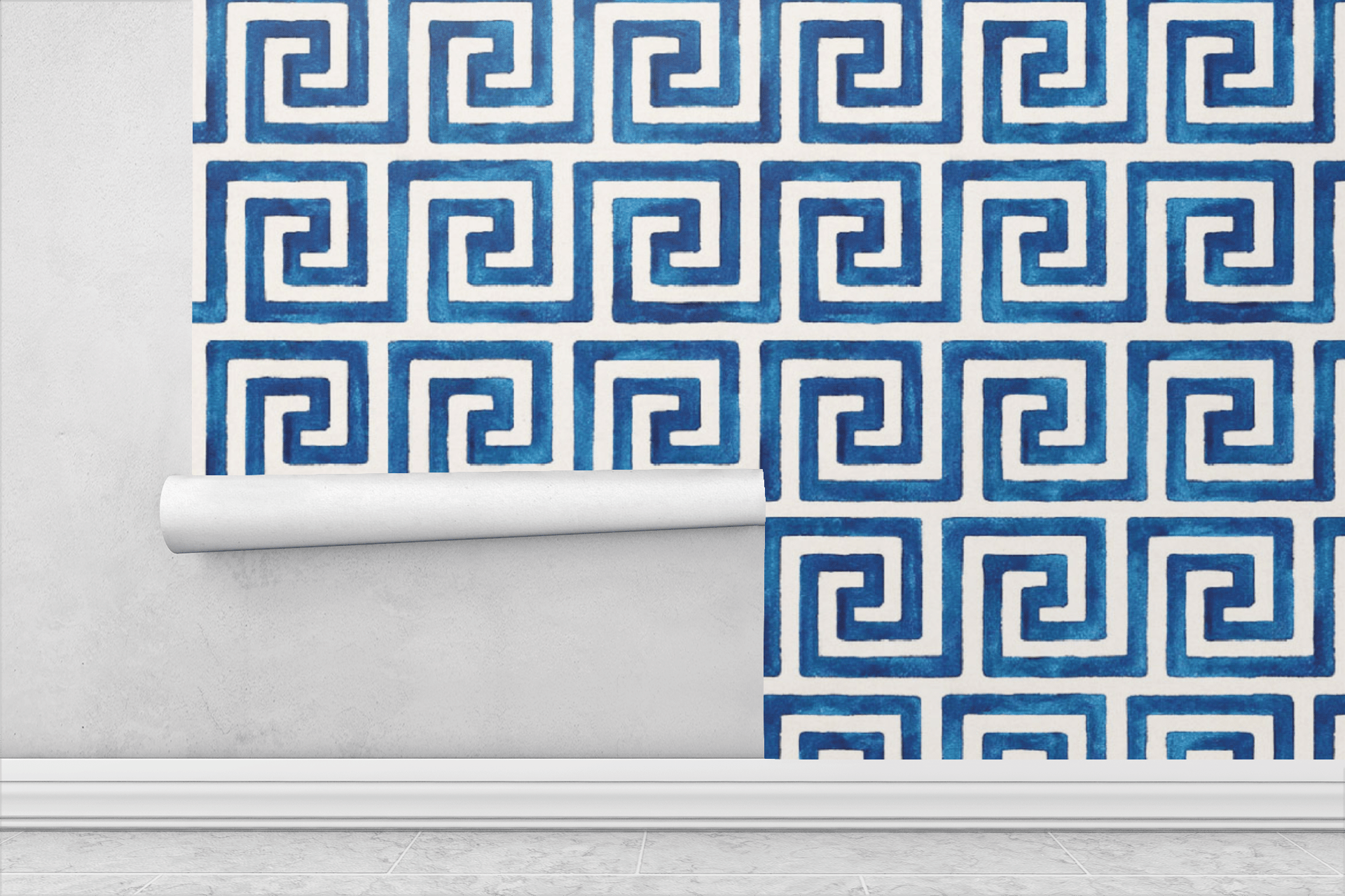 Greek Key Wallpaper Peel and Stick Wallpaper | Accent Haus