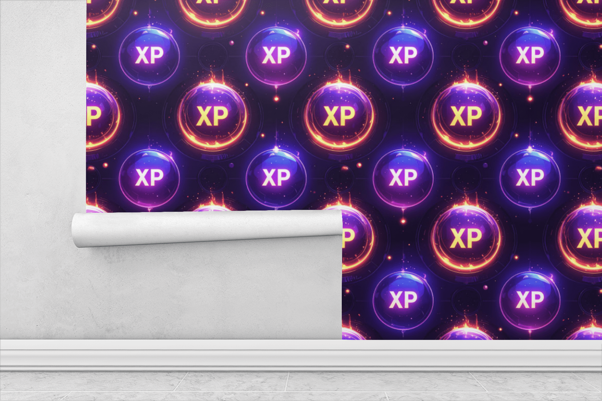 XP Orb Collection Field Wallpaper Peel and Stick Wallpaper | Accent Haus