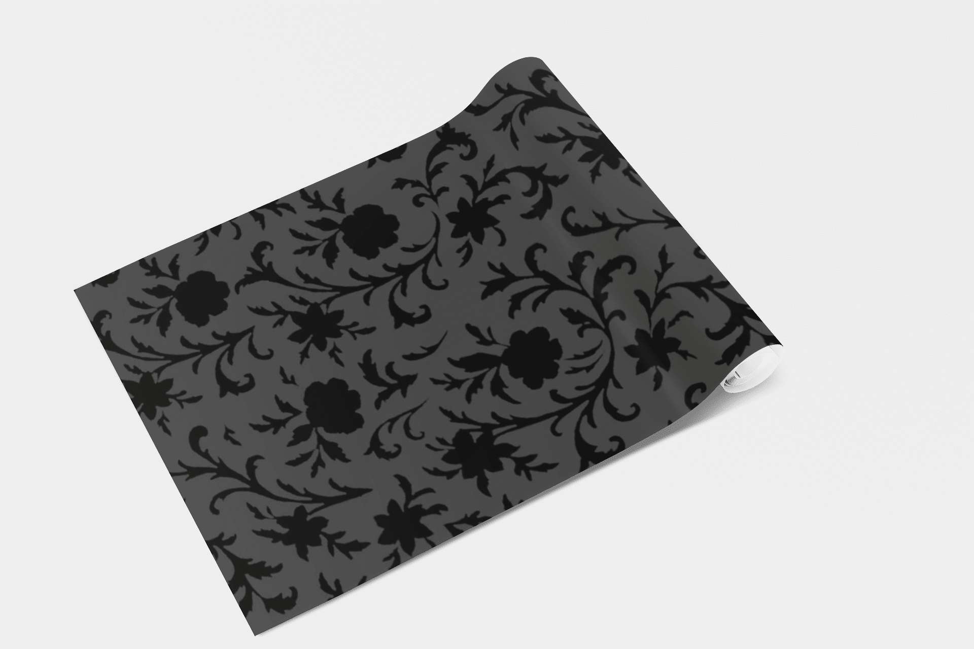 Obsidian Fleur Wallpaper Peel and Stick Wallpaper | Accent Haus