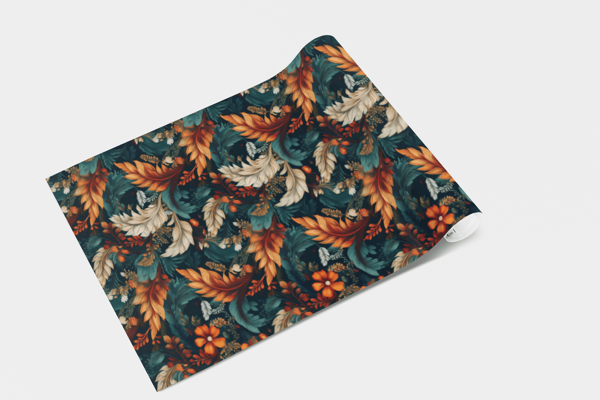 Midnight Autumn Muse Wallpaper Peel and Stick Wallpaper | Accent Haus