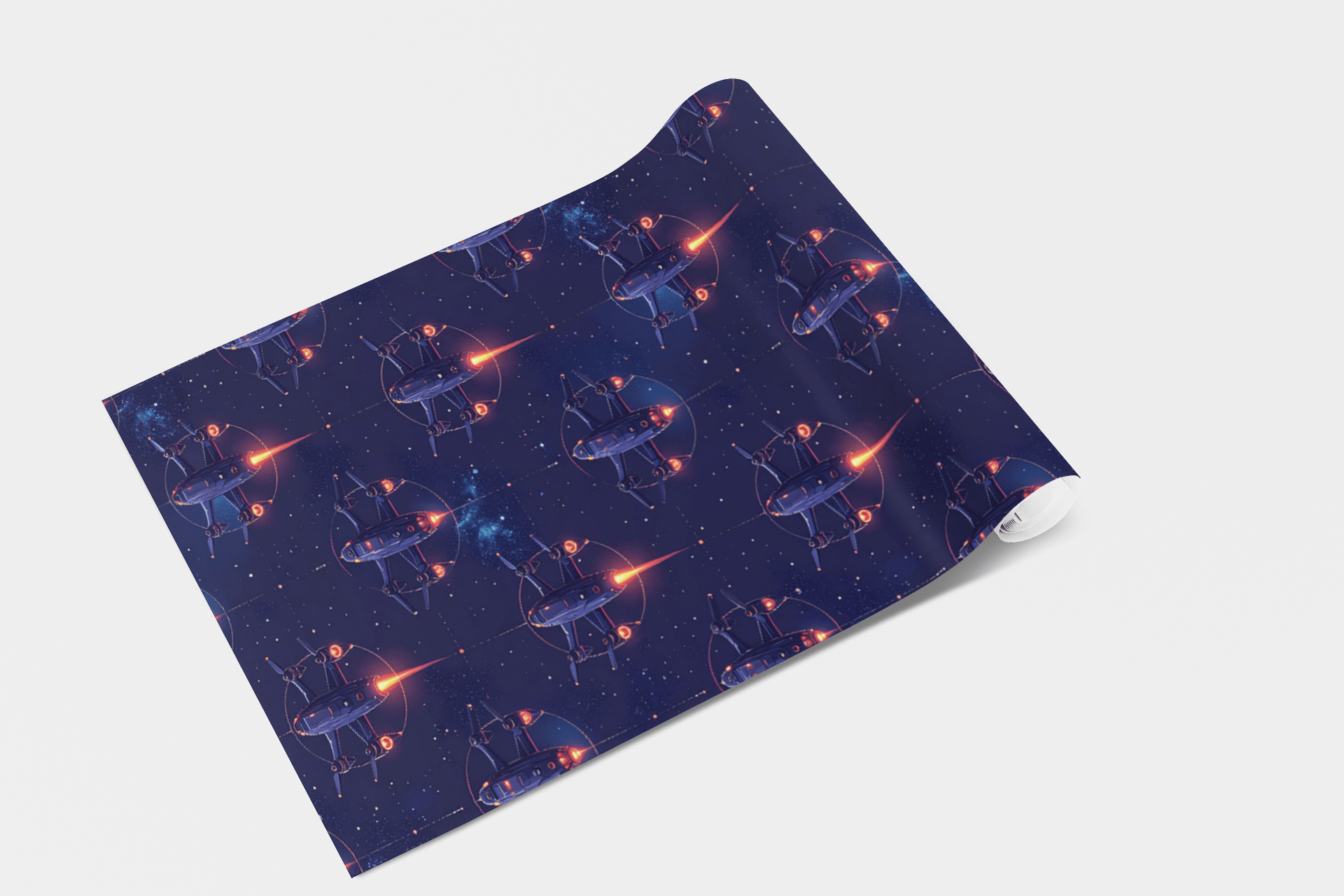 Stellar Drone Swarm Field Wallpaper Peel and Stick Wallpaper | Accent Haus
