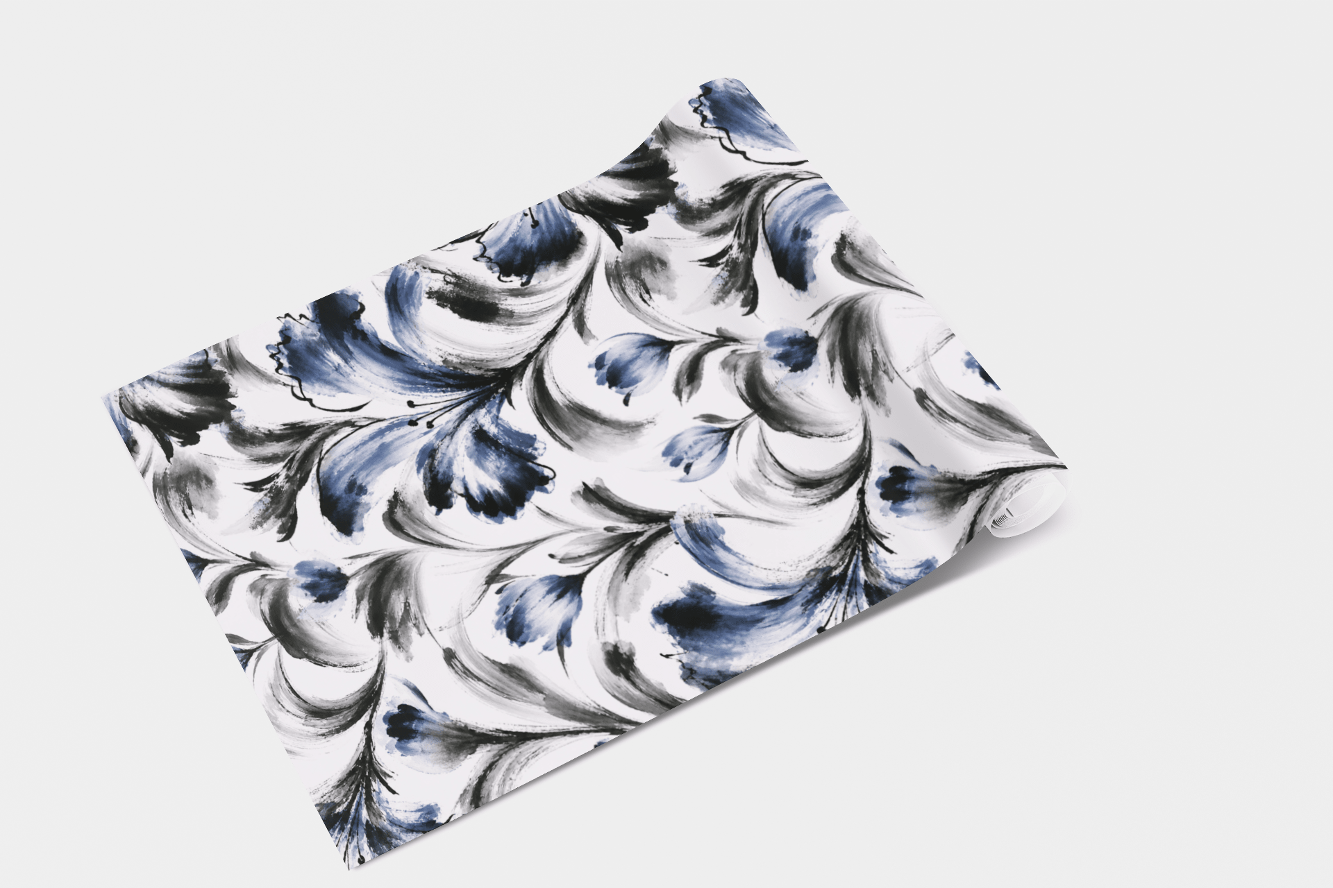Abstract Ink Wash Wallpaper Peel and Stick Wallpaper | Accent Haus