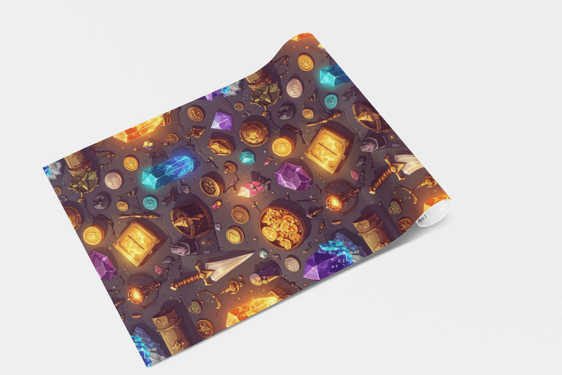 Treasure Artifact Atlas Wallpaper Peel and Stick Wallpaper | Accent Haus