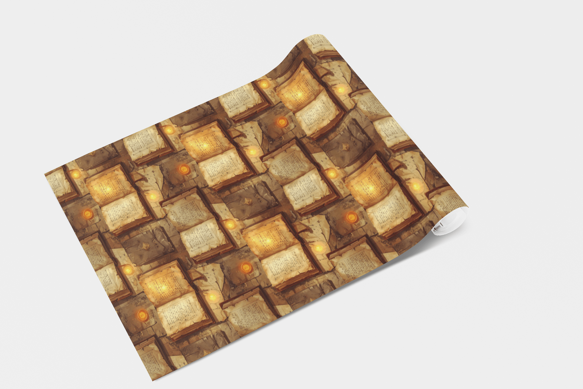 Ancient Quest Journal Pages Wallpaper Peel and Stick Wallpaper | Accent Haus