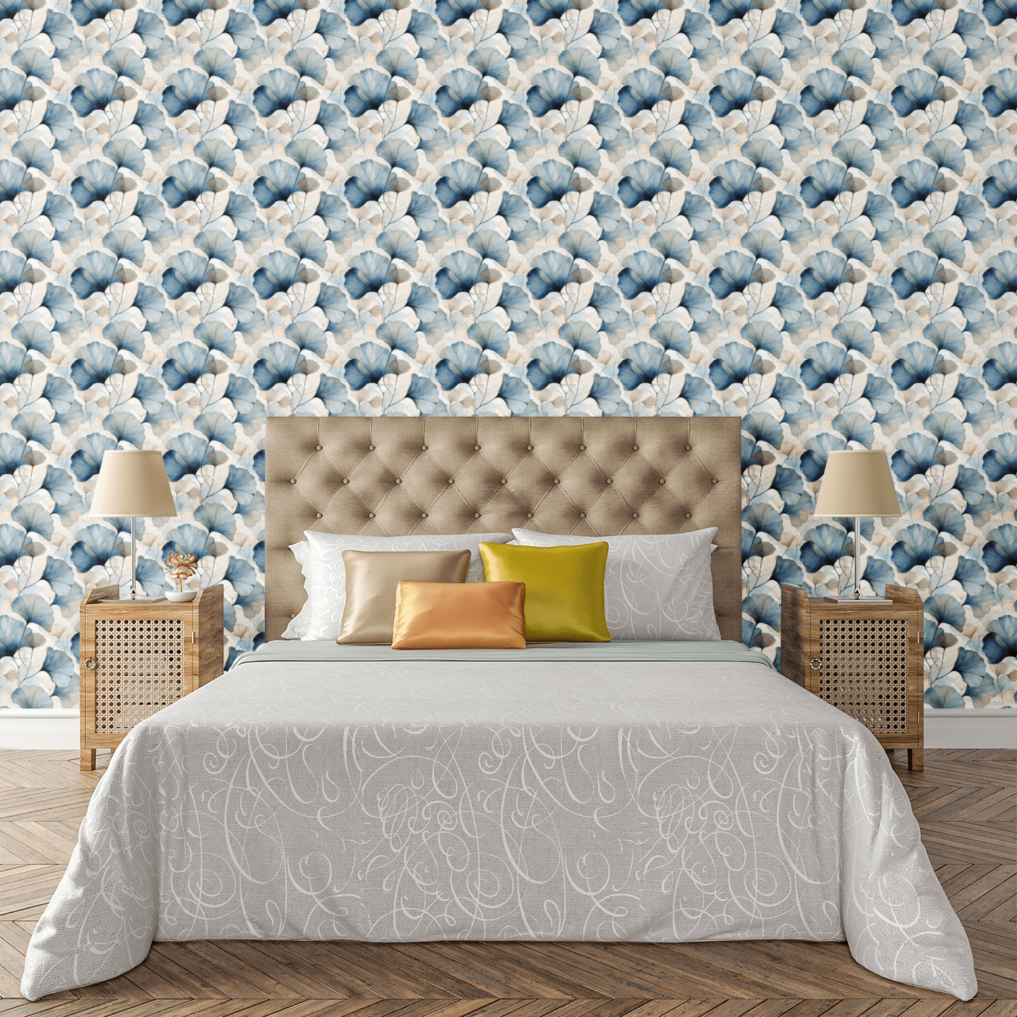Ethereal Ginkgo Wallpaper Peel and Stick Wallpaper | Accent Haus