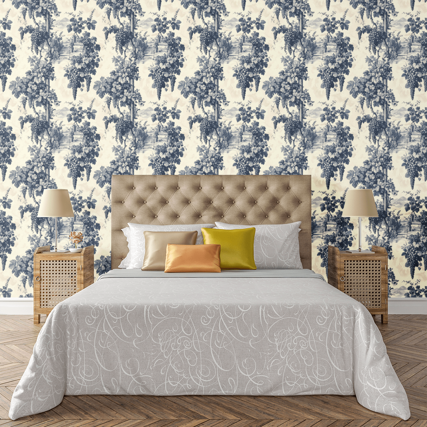 The Vineyard Estate Wallpaper Peel and Stick Wallpaper | Accent Haus