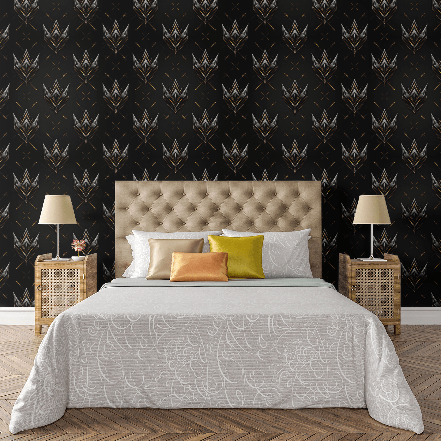 Champion Crown Circuit Wallpaper Peel and Stick Wallpaper | Accent Haus