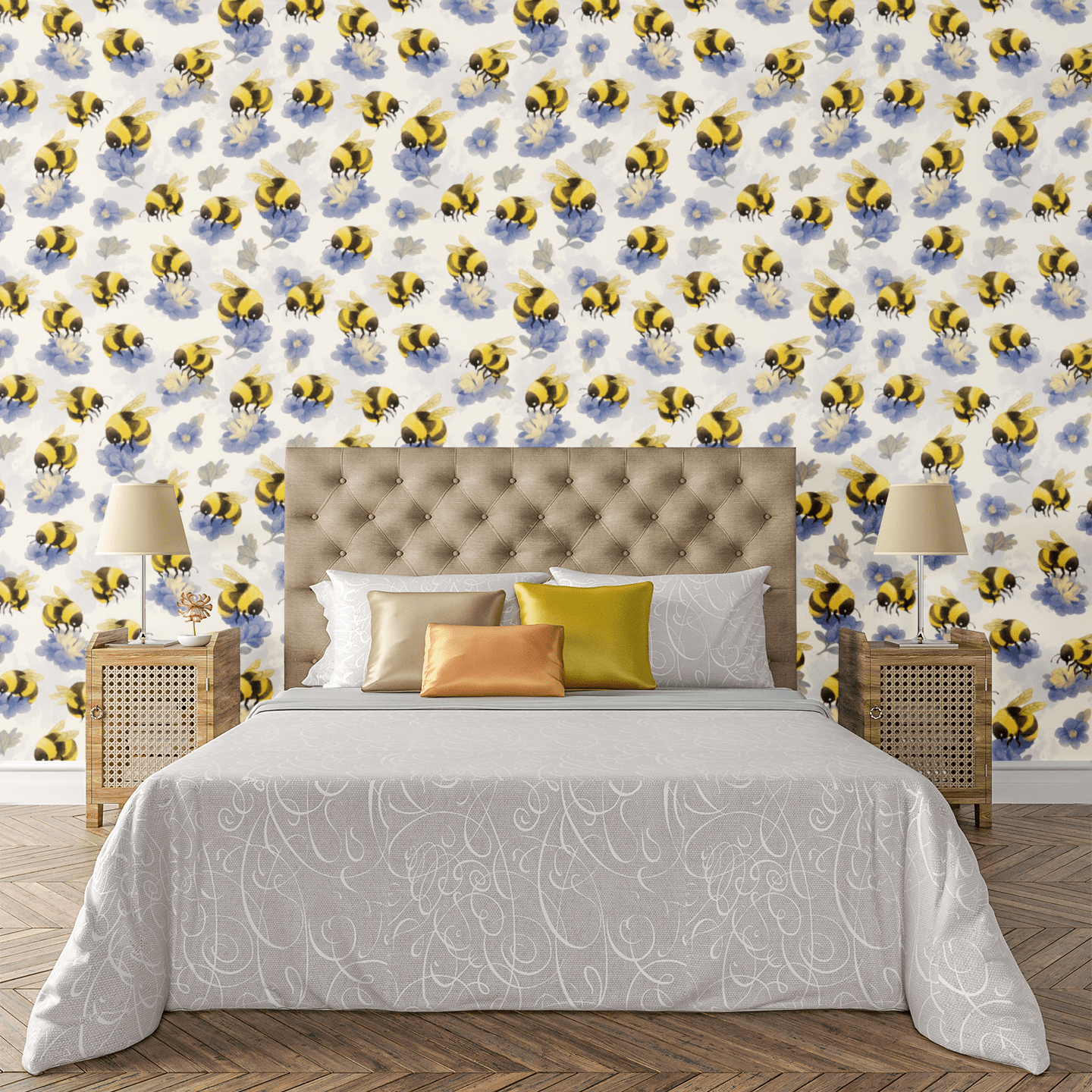 Buzz & Bloom Wallpaper Peel and Stick Wallpaper | Accent Haus