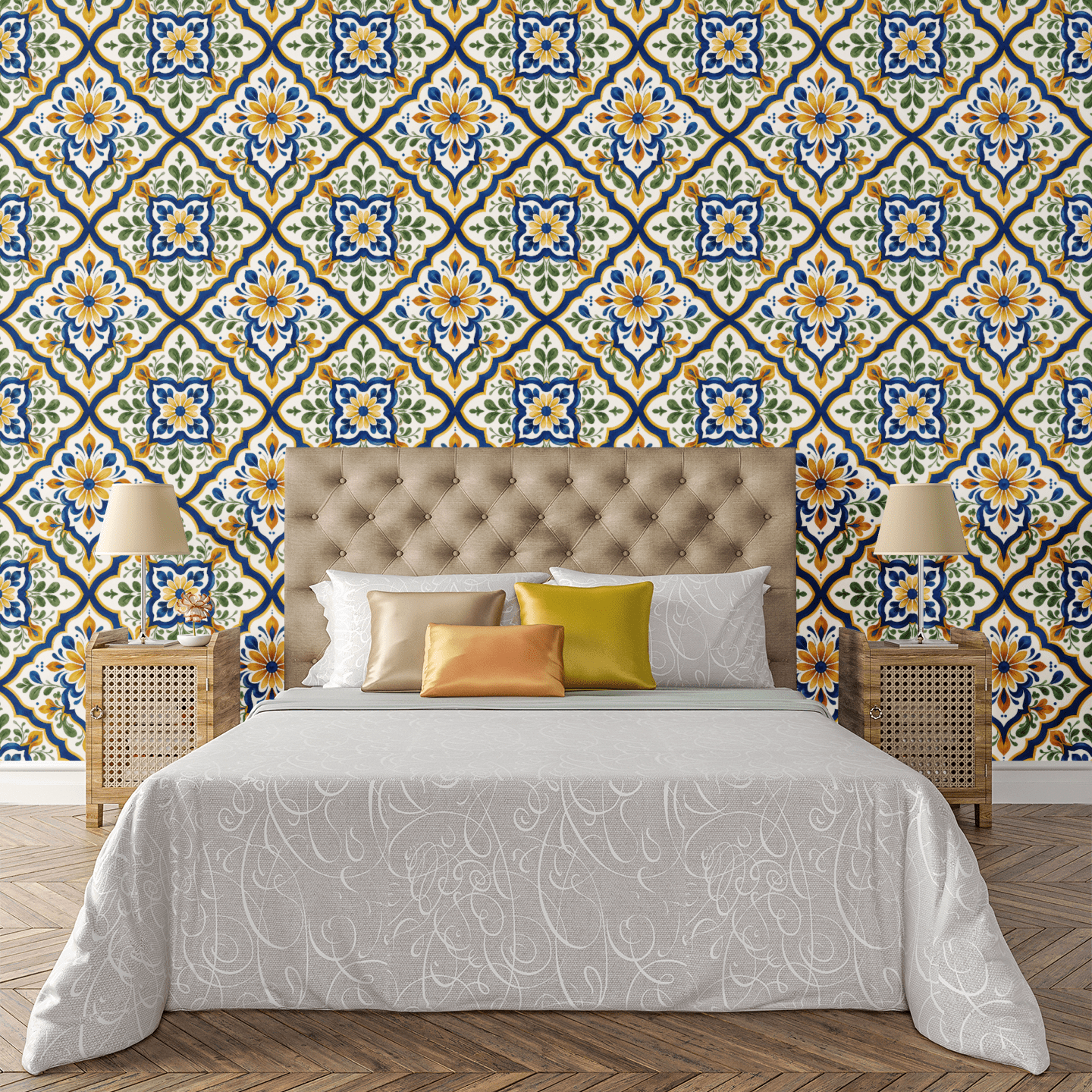 Modern Grid Texture Wallpaper Peel and Stick Wallpaper | Accent Haus