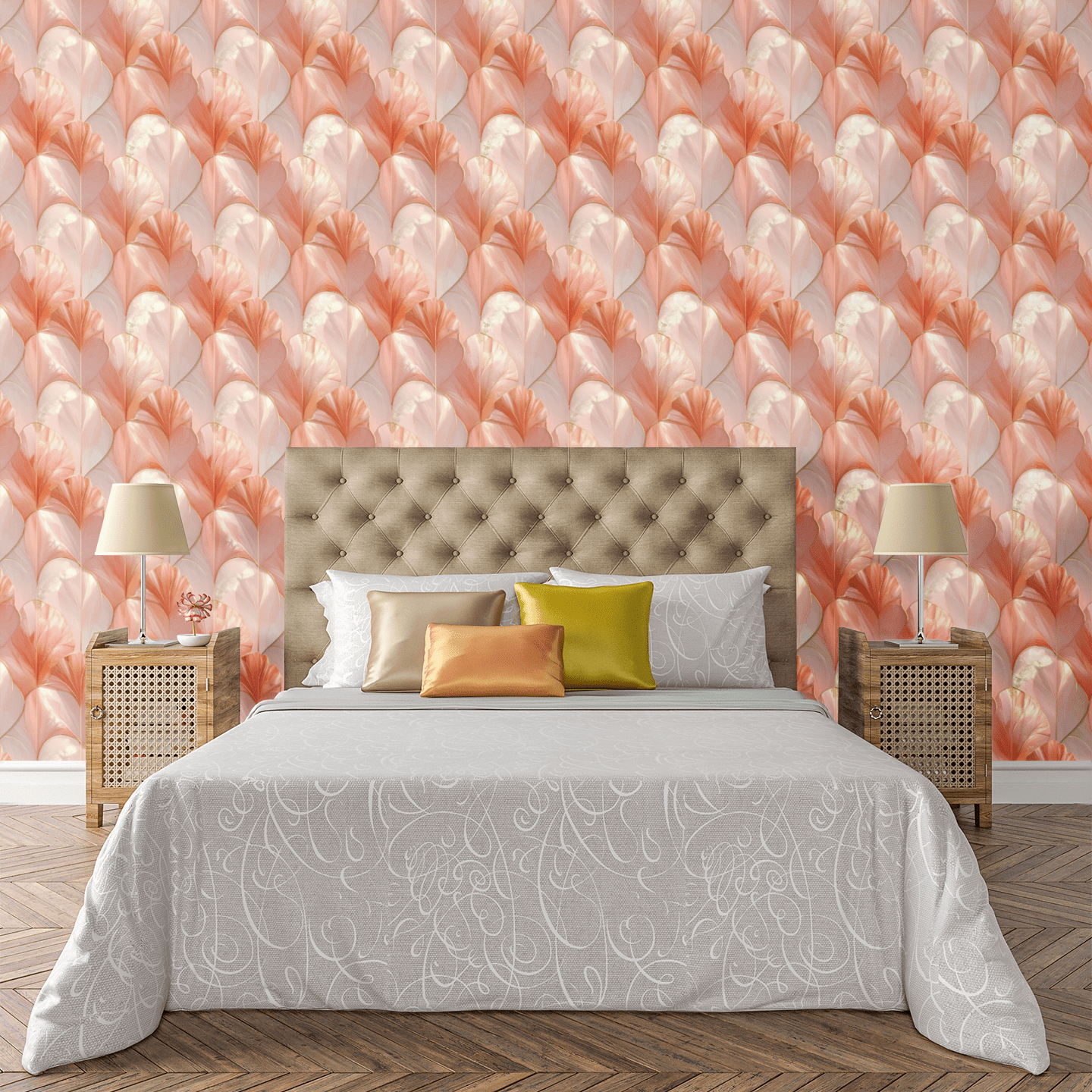 Abstract Coral Veins Wallpaper Peel and Stick Wallpaper | Accent Haus