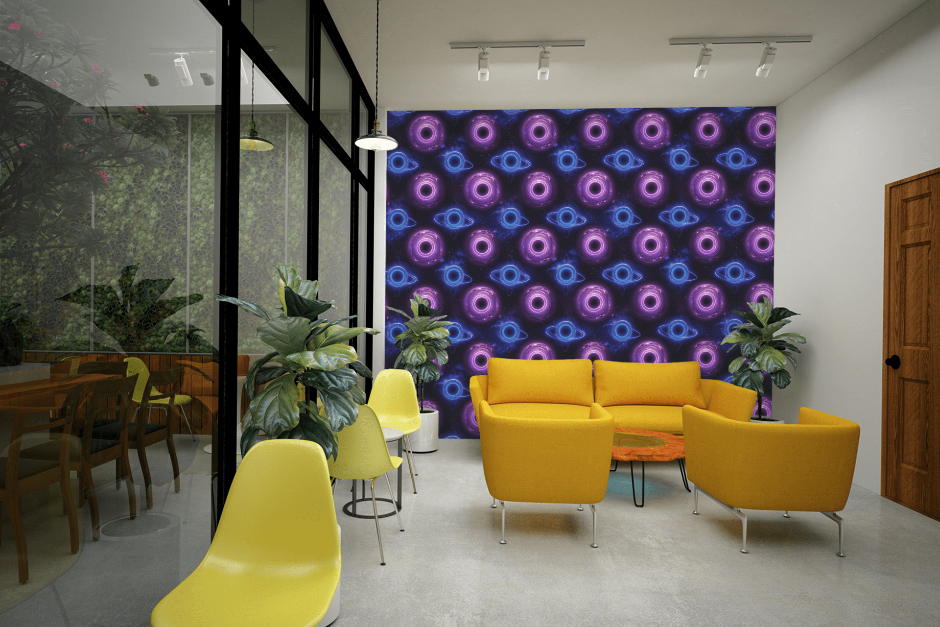 Warp Gate Constellation Wallpaper Peel and Stick Wallpaper | Accent Haus