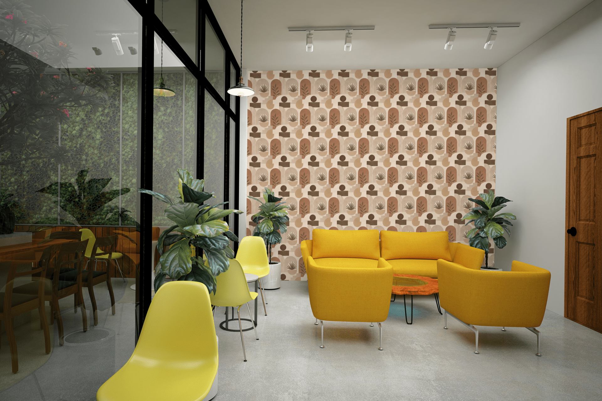 Sand & Olive Wallpaper Peel and Stick Wallpaper | Accent Haus