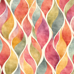 Autumn Silk Leaves Wallpaper