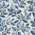 Blue Willow Reverie Wallpaper