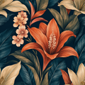 Botanical Shadow Wallpaper