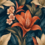Botanical Shadow Wallpaper