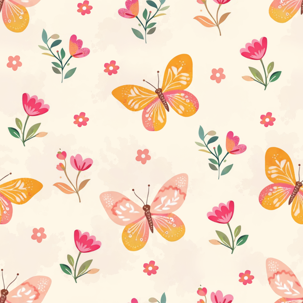 Butterfly Garden Wallpaper