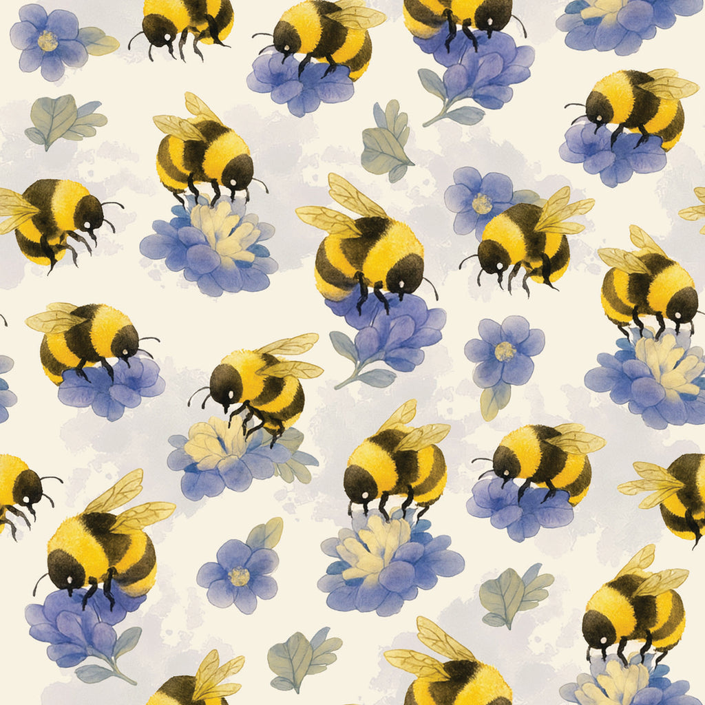 Buzz & Bloom Wallpaper