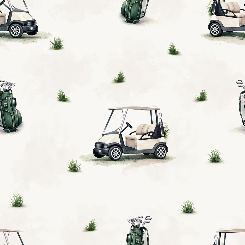 Cartpath Calm Wallpaper