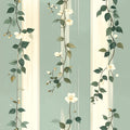 Cascading Botanical Vines Wallpaper