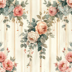 Cascading Garden Columns Wallpaper