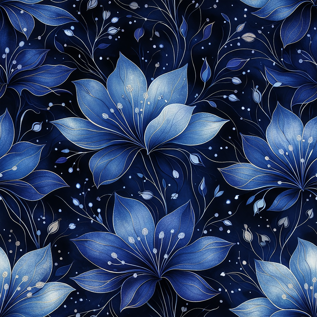 Celestial Azure Wallpaper