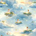 Cloud Perch Fairies Wallpaper